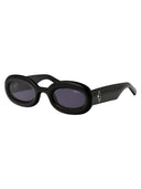 Marcelo Burlon County Of Milan Round Sunglasses Ceri01 Af23 Pla001 1007