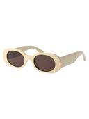 Marcelo Burlon County Of Milan Round Sunglasses Ceri002 C99 Pla001 6160