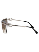 Miu Miu Geometrical Sunglasses 0 Mu 50 Zs 1 Bc8 K1