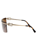 Miu Miu Geometrical Sunglasses 0 Mu 50 Zs Zvn70 D