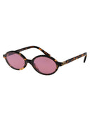 Miu Miu Oval Sunglasses 0 Mu 04 Zs Vau50 D