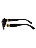 Miu Miu Squared Sunglasses 0 Mu 08 Zs 1 Ab5 S0