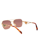 Gafas de sol geométricas de Prada 0PR A50 S 5 AK08 M