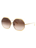 Linda Farrow Classy Sunglasses Lfl1208 C1 Sun C1