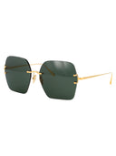 Linda Farrow Geometrische Sonnenbrille LFL1395 C2 Sun C2