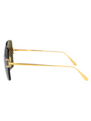 Linda Farrow Geometrische Sonnenbrille LFL1395 C2 Sun C2