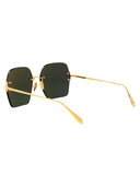 Linda Farrow Geometrische Sonnenbrille LFL1395 C2 Sun C2