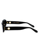 Linda Farrow Oval Sunglasses Lfl1252 C1 Sun 1