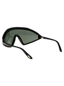 Maschera Tom Ford, occhiali da sole Y2 K ft1121 05 a