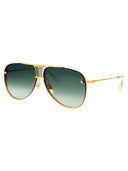 Dita Aviator Sunglasses Drx 2082 L Gld Clr 62 L