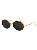 Linda Farrow Oval Sunglasses Lfl1413 C1 Sun C1