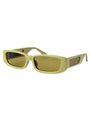 Linda Farrow Squared Sunglasses Lfl1419 C6 Sun C6
