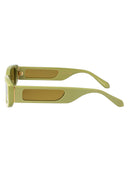 Linda Farrow Squared Sunglasses Lfl1419 C6 Sun C6