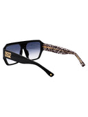 Dsquared2 Geometryczne okulary przeciwsłoneczne D2 0128/S Tay08