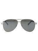 Off White Aviator Sunglasses Oeri122 S24 Met001 7272