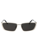 Uit witte zonnebrillen OERI119 S24 MET001 7207