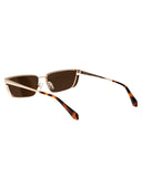 Off White Squared Sunglasses Oeri119 S24 Met001 7676
