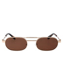 Off White Oval Sunglasses Oeri123 S24 Met001 7664