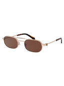 Off White Oval Sunglasses Oeri123 S24 Met001 7664