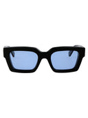 Aus weißer quadratischer Sonnenbrille Oeri126 S24 PLA001 1040