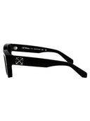 Aus weißer quadratischer Sonnenbrille Oeri126 S24 PLA001 1040