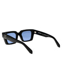 Aus weißer quadratischer Sonnenbrille Oeri126 S24 PLA001 1040