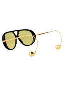 Bottega Veneta Aviator Sunglasses Bv1273 S 003
