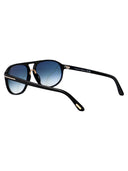 Tom Ford Owalne okulary przeciwsłoneczne FT0447 01 P
