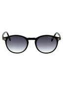 Tom Ford Round Sonnenbrille FT0539 01 B