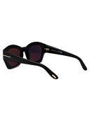 Tom Ford vierkante zonnebrillen ft1083 01 a
