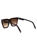Okulary przeciwsłoneczne Tom Ford Squared FT1110 52 F