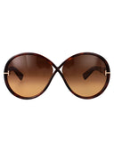 Tom Ford okrągłe okulary przeciwsłoneczne FT1116 53 F