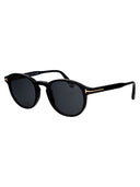 Tom Ford okrągłe okulary przeciwsłoneczne FT0834 01 A