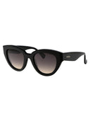 Max Mara Cat Eye Sunglasses Mm0077 01 B