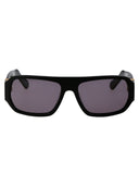 GCDS kwadratowe okulary przeciwsłoneczne GD0034 01 a
