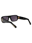 GCDS kwadratowe okulary przeciwsłoneczne GD0034 01 a