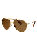Dolce & Gabbana Pilot Sunglasses 0 Dg2302 02/53
