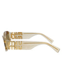 Miu Miu Oval Sunglasses 0 Mu 11 Ws 11 T40 F