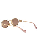 MIU MIU Lunettes de soleil ovales 0 MU 52 YS Zvn20 F