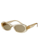 Miu Miu Oval Sunglasses 0 Mu 06 Zs 11 T40 F
