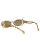 Miu Miu Oval Sunglasses 0 Mu 06 Zs 11 T40 F