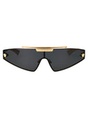 Versace geometryczne okulary przeciwsłoneczne 0 VE2265 100287