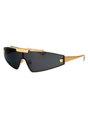 Versace geometryczne okulary przeciwsłoneczne 0 VE2265 100287