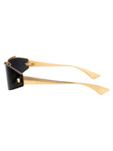 Versace geometryczne okulary przeciwsłoneczne 0 VE2265 100287