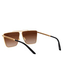 Geometryczne okulary przeciwsłoneczne Versace 0 VE2266 100213