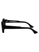 Kuboraum Oval Sunglasses Krsx23 Bs000000 Bw Bs
