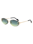 Cartier Geometrische Sonnenbrille CT0467 S 003
