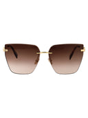 Bvlgari Squared Sunglasses Bv40012 U 33 F