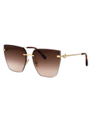 Bvlgari Squared Sunglasses Bv40012 U 33 F