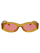 Miu miu occhiali da sole ovali 0 mu 11 ws 12 t1 d0